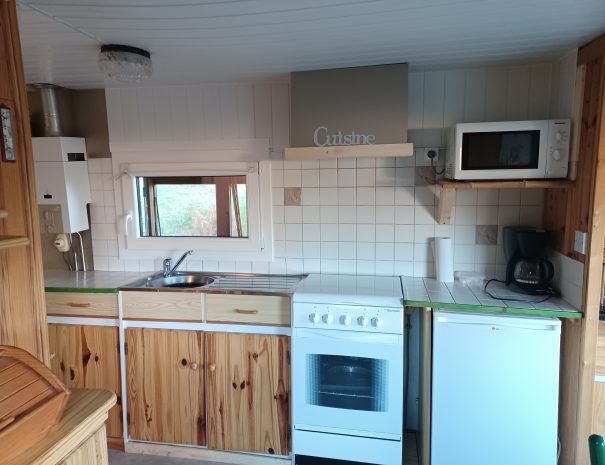 Cuisine mobil home Bambou